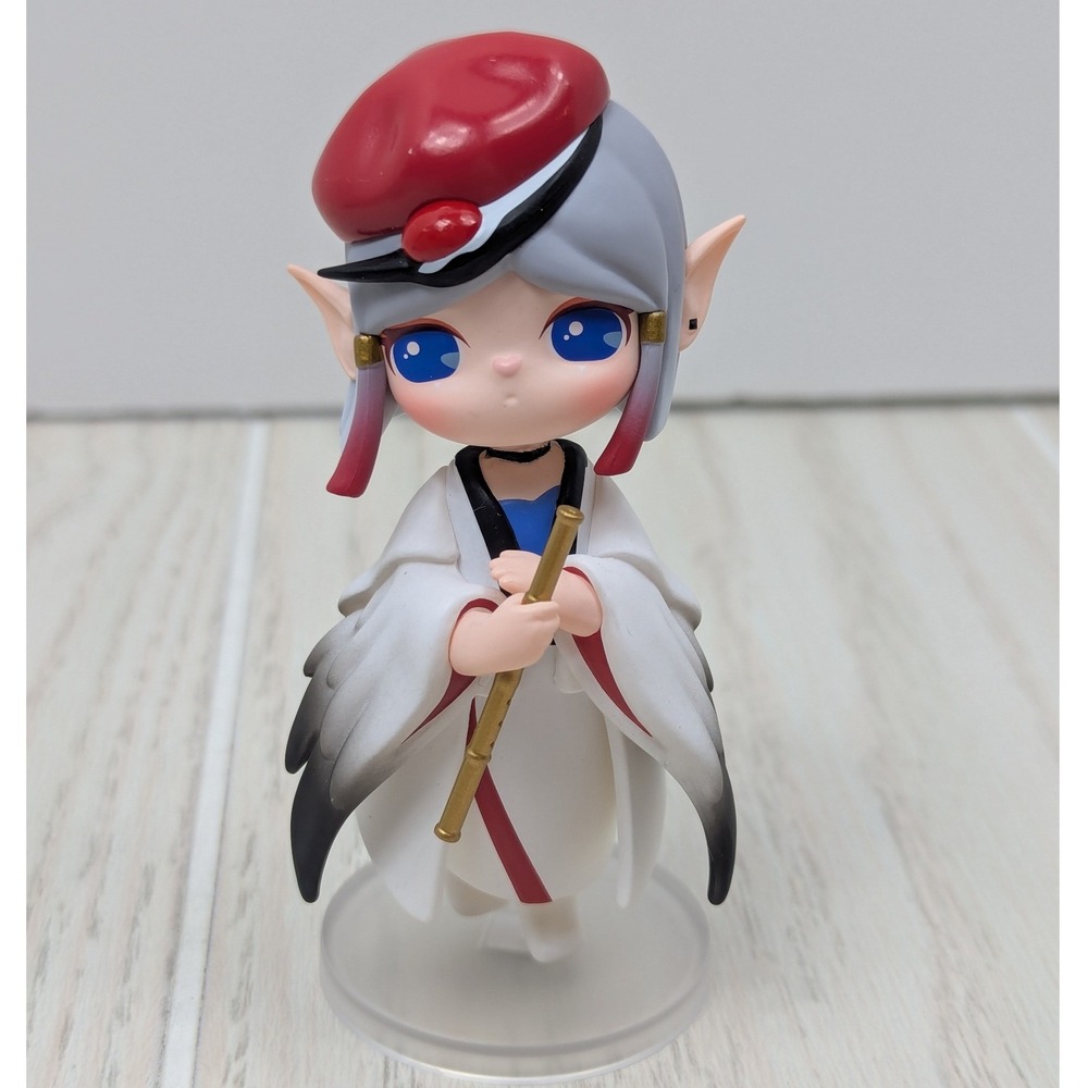 Rolife Suri Nine Spirits Elves God Crane Musician Flute Player Figure red anime